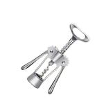 Shind Silver 17 cm Manual Stainless Steel Corkscrew – Twisting Pull Wine Opener
