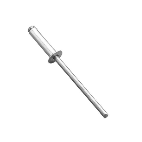 Shind 5.0 x 8mm Silver Steel Blind Rivets – Approx. 250-Piece Pack