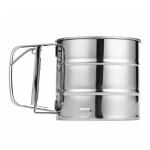 Stainless Steel Mesh Flour Sifter Shaker Sieve – Handheld 80‑Mesh Kitchen Sifter