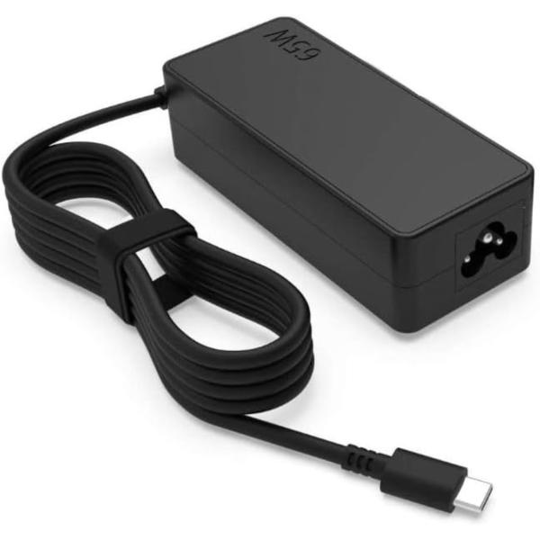 SE-P014 65W USB-C Laptop Charger | 20V 3.25A Fast Charging AC Replacement Adapter