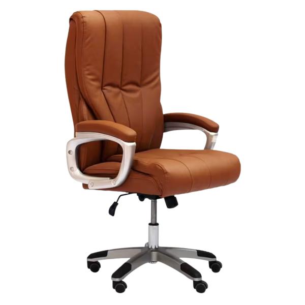 Hover Executive Office Chair - Ergonomic High-Back - Brown