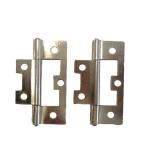 Loose-Pin Butt Hinge – 100 mm (1 Pair per Card, 8-Pack) – Steel Construction for Easy Door Removal