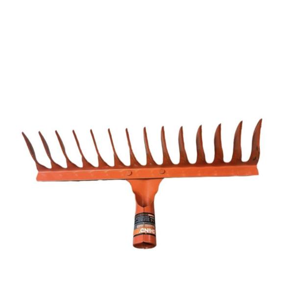 High Quality Steel Garden Rake – 17‑Tine Bow Rake with Durable Steel Head & Long Handle