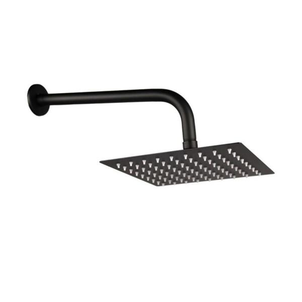 20 cm Square Rainfall Shower Head – 201 Stainless Steel Rain Shower Set