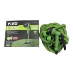 Yiad Flexible Garden Hose – 50 Ft Expandable Green Hose (3× Extension)