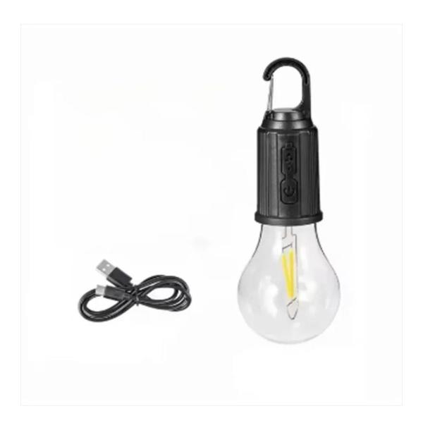 Yas‑LED Emergency Rechargeable LED Bulb – Auto‑Switch Backup Light, Classic Retro Design