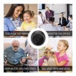 Wolulu AS‑51232 Mini Wi‑Fi Spy Camera – 1080 p HD, 150° Angle, Night Vision (365Cam App)