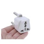 Plug Conversion Head - SA to China 3-Pin Travel Adapter - White