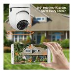 WIFI Panorama Security HD Camera – 360° Fisheye IP Cam with Night Vision, Two-Way Audio, Motion Detection