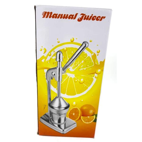 Heavy-Duty Manual Citrus Juicer Press – Stainless Steel Lever Juice Extractor for Oranges, Lemons, Limes & Grapefruit