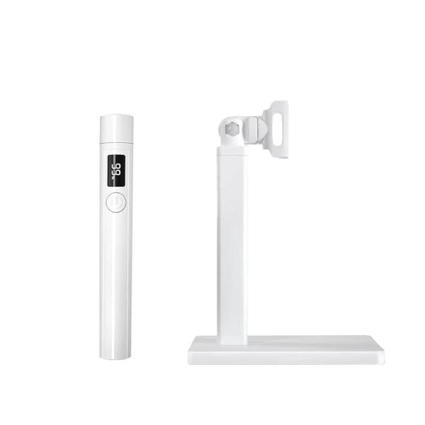 Saviland 9W Wireless UV LED Nail Lamp with 360° Magnetic Stand – Portable White Gel Nail Dryer