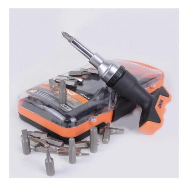 Shind Good Hand Power Impact Multi 25-Piece Screwdriver Bit Tool Set – Durable Chrome Vanadium Alloy for Impact Use