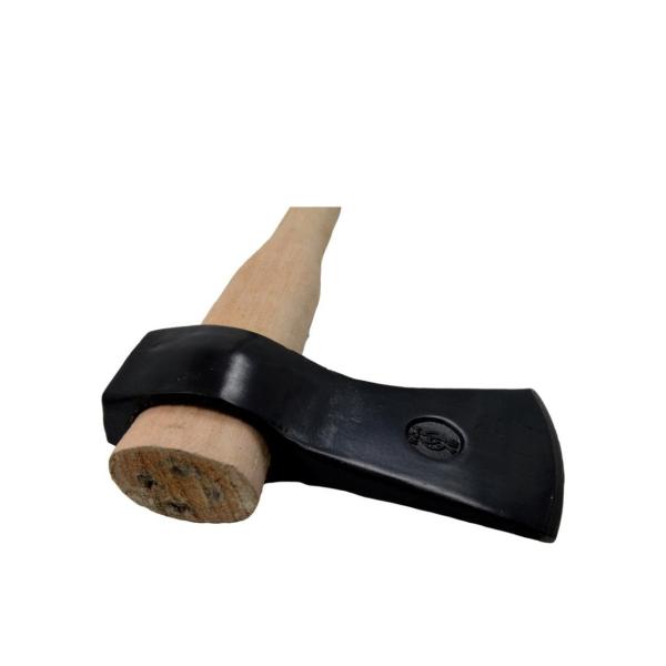 Forged Carbon Steel Axe with Wooden Handle – 2 kg Heavy‑Duty Chopping Tool
