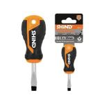 TPR‑Grip Flat‑Head Slotted Screwdriver – Ergonomic TPR Handle, Rust‑Resistant Steel