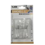 YiAD 4‑Piece Wall Hooks Set – Heavy-Duty Adhesive Metal Hangers