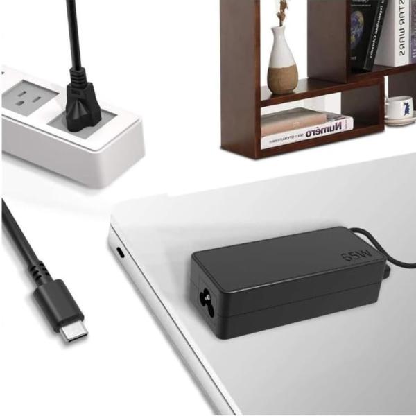 SE-P014 65W USB-C Laptop Charger | 20V 3.25A Fast Charging AC Replacement Adapter