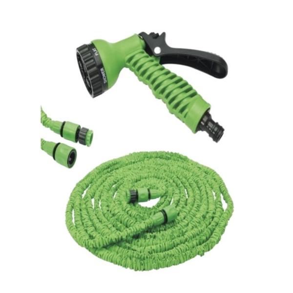 Yiad Flexible Green Garden Hose – 75 ft Expandable Lightweight Garden Hose