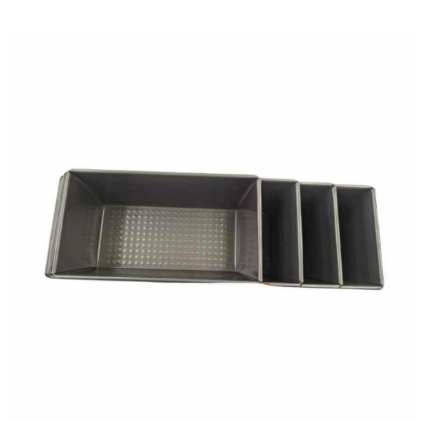 20cm Non-Stick Carbon Steel Bread Loaf Pan – Rectangular Baking Mold for Homemade Breads