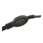 XF0536 IEC C14 to Dual C13 Y Splitter Power Adapter Cable – 1.6m, 10A, Black