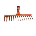 High Quality Steel Garden Rake – 17‑Tine Bow Rake with Durable Steel Head & Long Handle