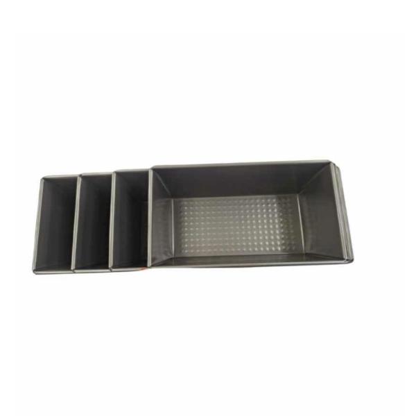20cm Non-Stick Carbon Steel Bread Loaf Pan – Rectangular Baking Mold for Homemade Breads