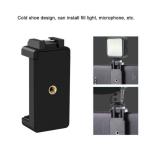 AY‑49 Super Electronics Professional Vlogging Kit – LED Light, Shotgun Mic, Mini Tripod & Bluetooth Remote + Keychain