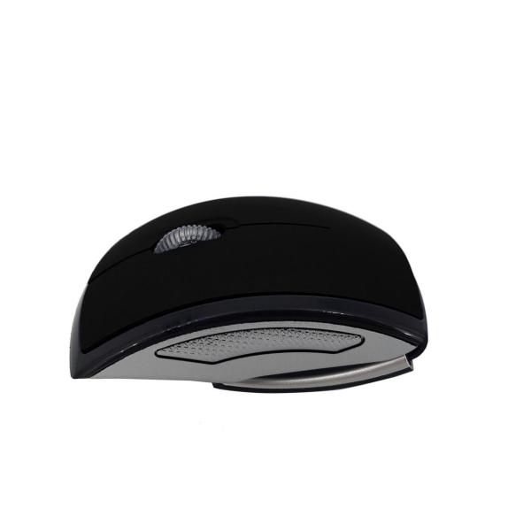Foldable 2.4G Wireless Travel Mouse – Black, USB Nano, 1000–1600 DPI