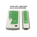 Network Cable Tester – Multifunction Ethernet & Telephone Cable Checker