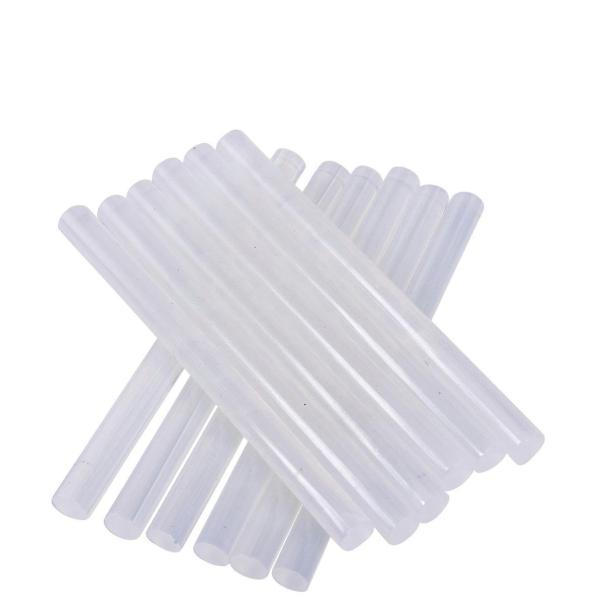 8 PCs Hot Melt Glue Sticks – Small (≈7 mm) | Clear, All‑Temp Adhesive for Mini Glue Guns