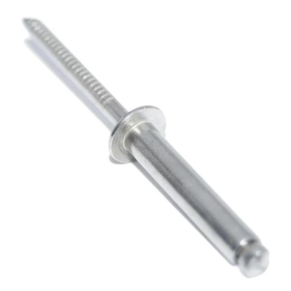 Shind 5.0x30mm Silver Carbon Steel Rivets – 115-Piece Pack | Durable Fasteners for Metal & Wood Applications