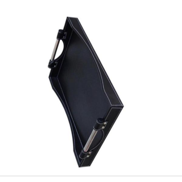 Luxury Leather Tray – Elegant Leather Serving & Decorative Tray