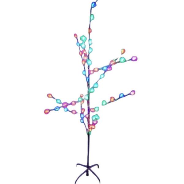 ZYF-112 1.5M RGB Dandelion Tree Light – 60 LED Color-Changing Decorative Floor Lamp