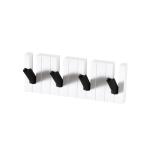 Piano Key Hook Wall Hanger – Fold-Down Wooden Coat Rack in Piano Key Design