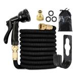 15M Expandable Garden Hose Pipe – Flexible Magic Hose with 7-Function Spray Nozzle, Anti-Kink, Lightweight & Durable