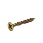 Shind 5 × 50 mm Gold Zinc Bugle‑Head Phillips Screws – 148‑Pack