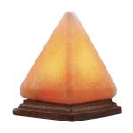 Pyramid Himalayan Salt Lamp – USB Powered RGB Color-Changing Light with Natural Crystal Rock