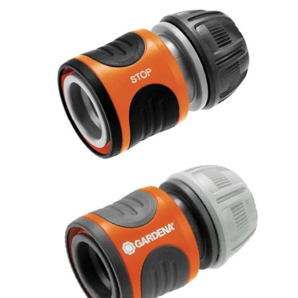 GARDENA Hose Connection Set 13 mm (½") – Quick-Connect Watering Hose Kit with Tap Adapters & 1.5 m Hose, Frost-Protected (Classic)
