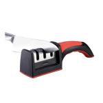 3-Stage Manual Kitchen Knife Sharpener – Non-Slip Handle for Safe and Efficient Sharpening