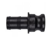 Camlock PP Type E Male Adapter × Hose Tail – 100 mm (4″) Polypropylene