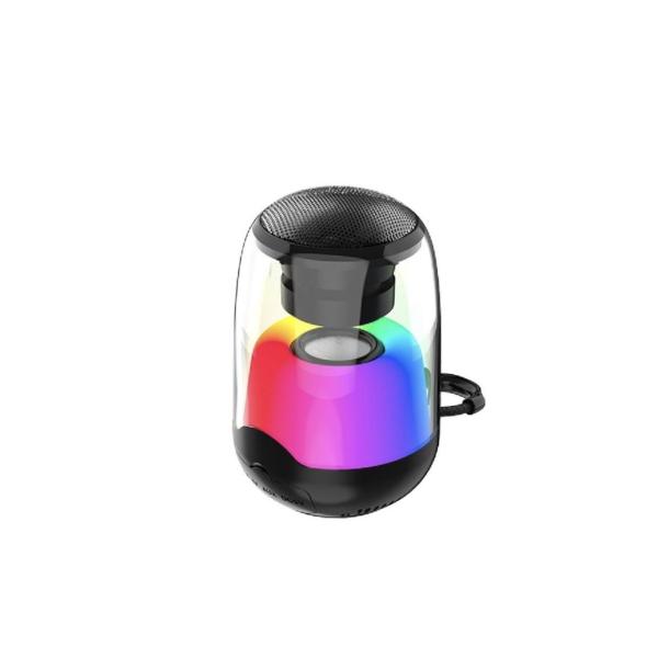 ZQS-L02 Portable Bluetooth Speaker – Wireless Outdoor Speaker for Camping, Black