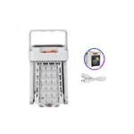 FA‑221015 Solar Powered Folding Camping Lantern & Keyholder – Portable 4‑LED Backup Light”