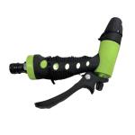 Yiad Dual‑Function Garden Hose Spray Nozzle – 2 Adjustable Patterns with Flow‑Lock Thumb Trigger