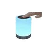 TO-11 Touch Lamp Portable Bluetooth Speaker – 3W Output, RGB LED Mood Light, Hands-Free Calling, TF Card Support