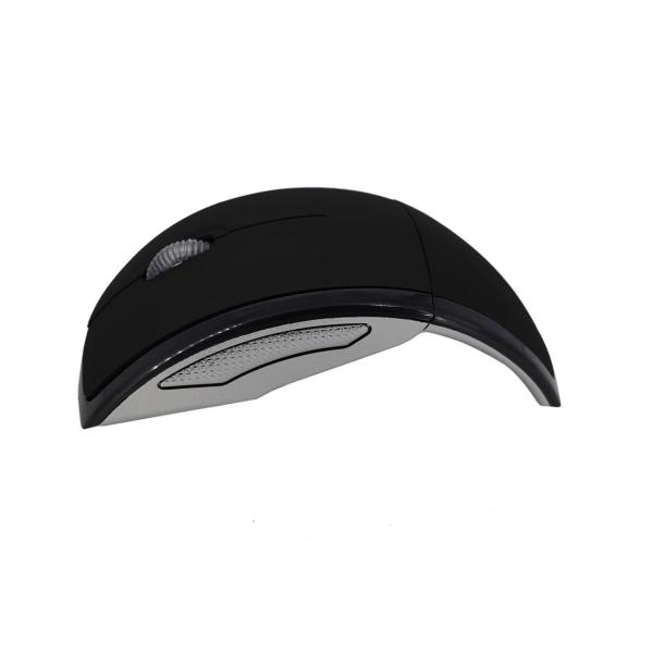 Foldable 2.4G Wireless Travel Mouse – Black, USB Nano, 1000–1600 DPI