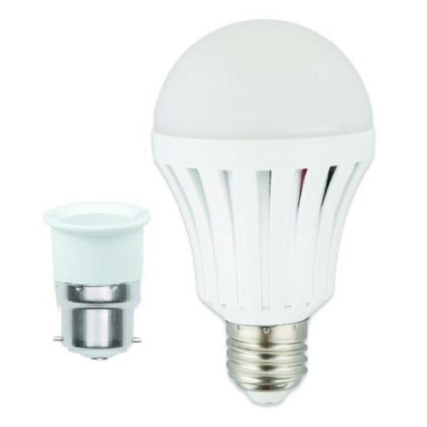 Rechargeable 9 W Cool‑White LED Emergency Lamp – Auto‑On Backup Bulb (E27/B22), 675 lm, 4‑5 Hour Runtime