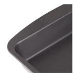 Non-Stick Square Baking Pan 28 × 25 × 4.5 cm with Handles – Basics Carbon Steel Bakeware