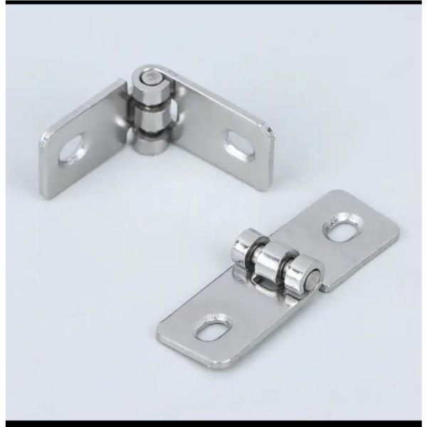 2 Pcs Stainless Steel Foldable Cabinet Hinges – 4.5 cm