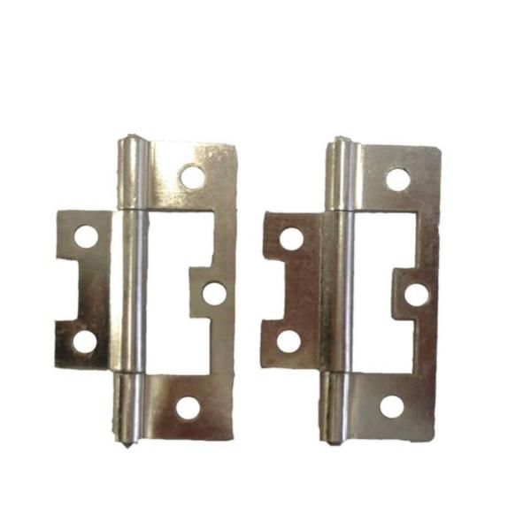Loose-Pin Butt Hinge – 100 mm (1 Pair per Card, 8-Pack) – Steel Construction for Easy Door Removal