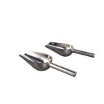Heavy-Duty Stainless Steel Ice Shovel – Rust-Resistant, Food-Grade Metal Scoop for Ice, Grains, & Dry Goods