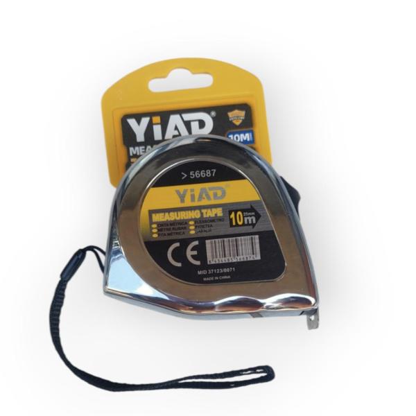 Yiad 10 M (33 ft) Measuring Tape – 25 mm Durable Hard-Lock Blade